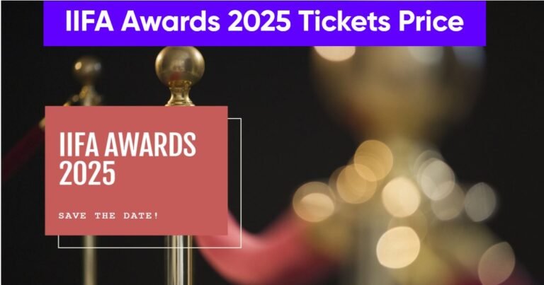 IIFA Awards 2025 Tickets Price