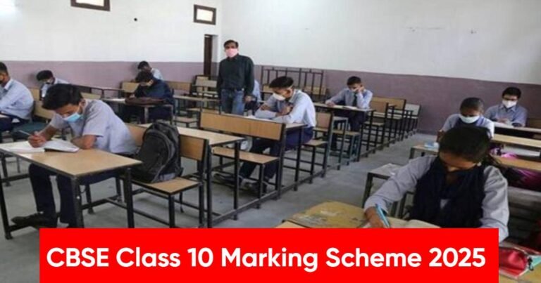 CBSE Class 10 Marking Scheme 2025