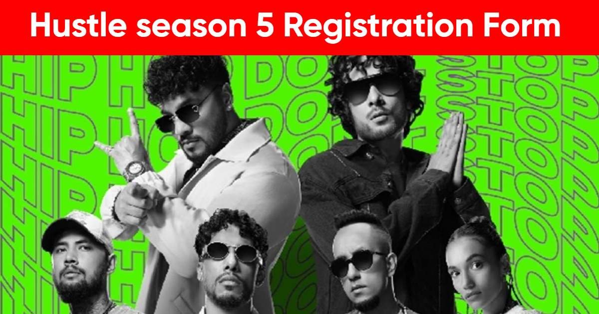 Hustle season 5 Registration Form