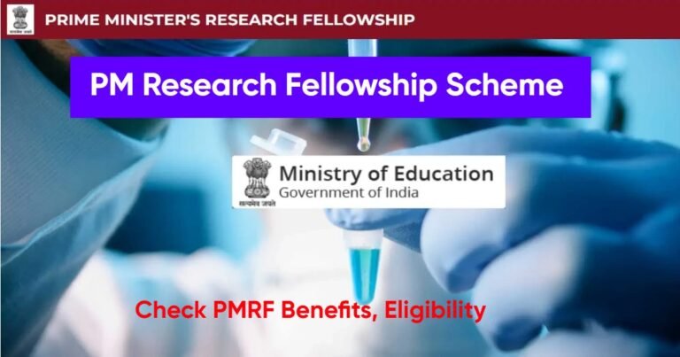 pm research fellowship scheme