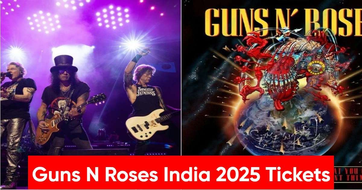 Guns N Roses India 2025 Tickets