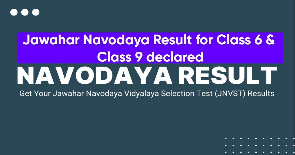 Jnv Result 2025