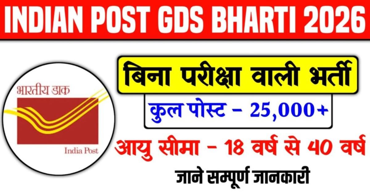 India Post GDS Recruitment 2026