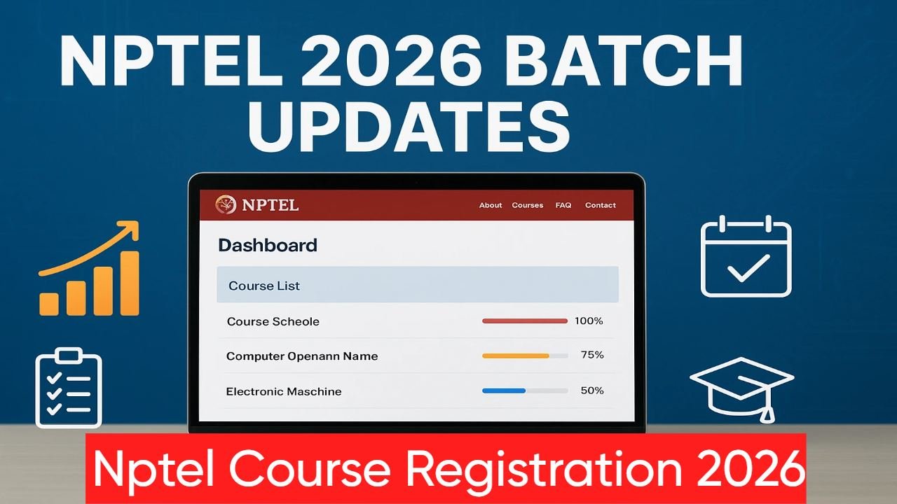 Nptel Course Registration 2026