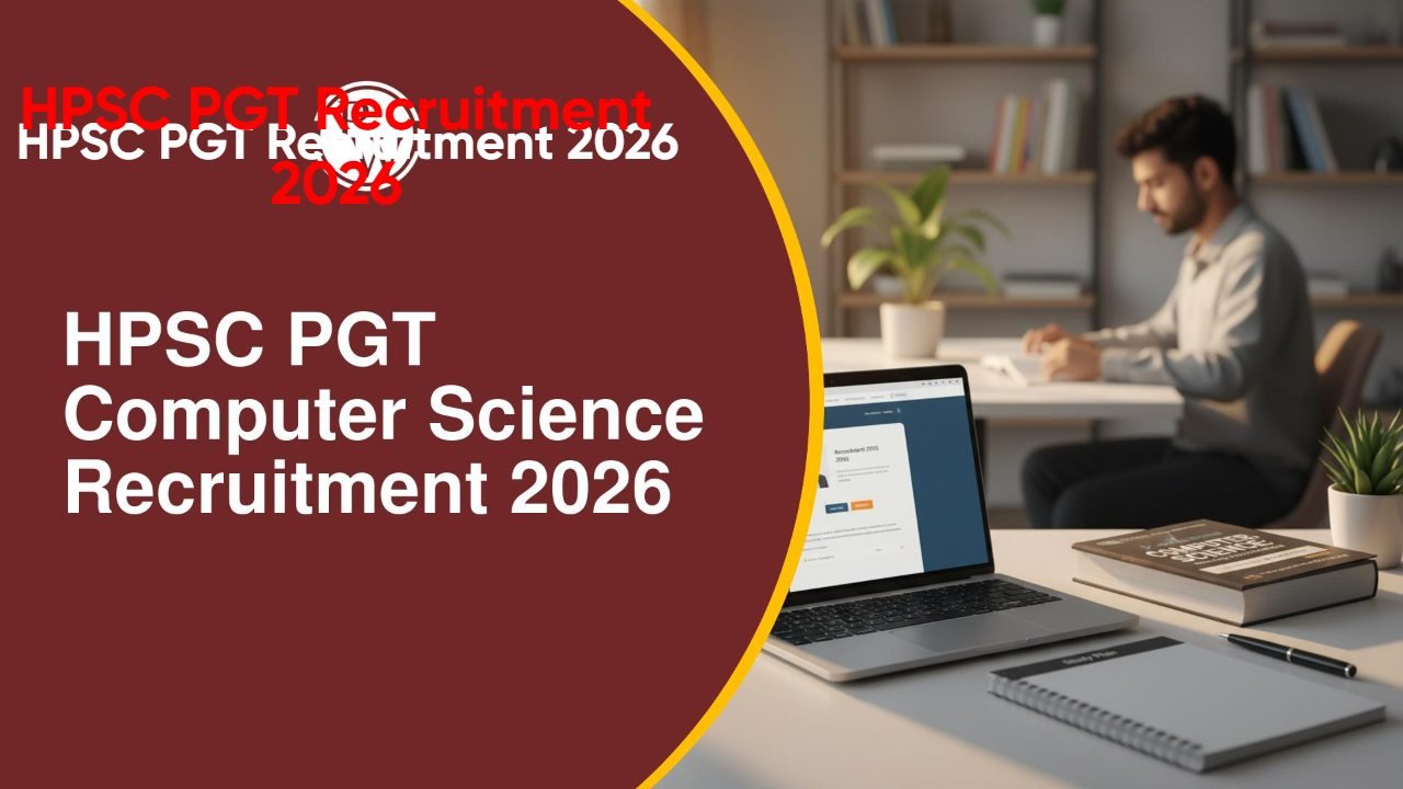 HPSC PGT Recruitment 2026