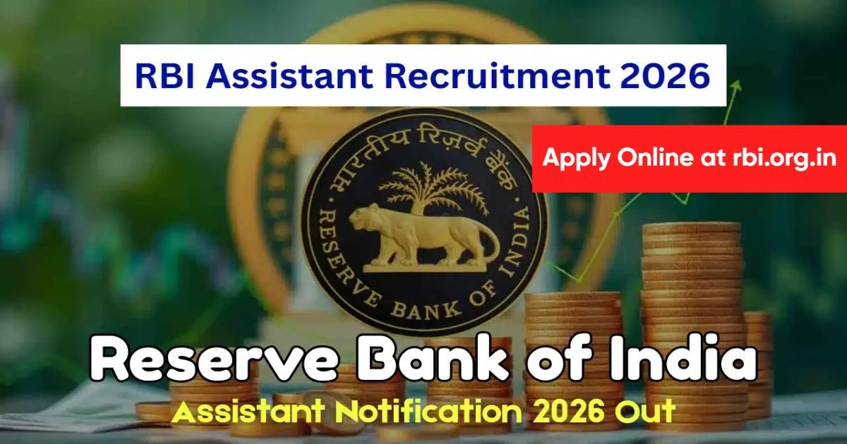 RBI Assistant Recruitment 2026