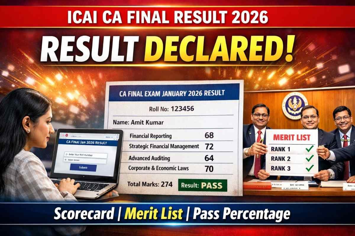 CA Final January 2026 Toppers List