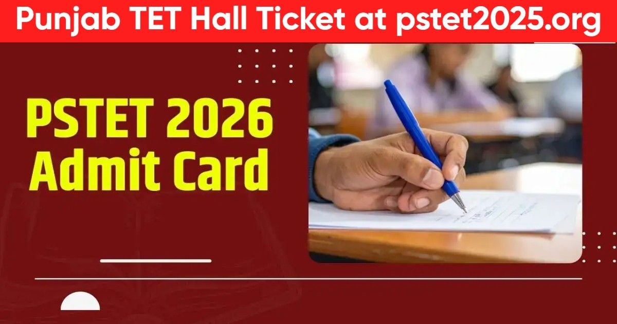 pstet admit card 2026
